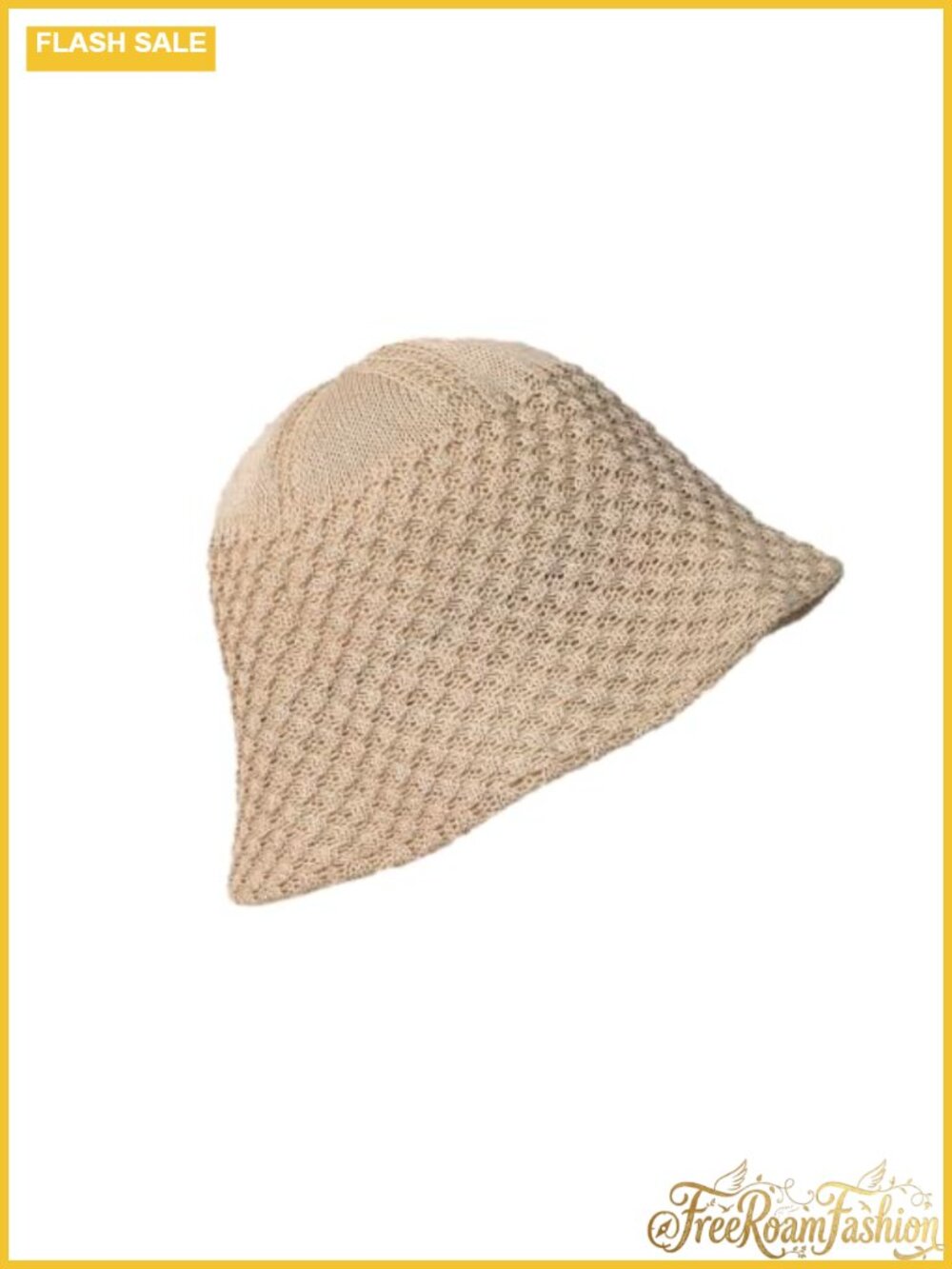 Foldable Packable Bucket Sun Hat 100% Polyester Women